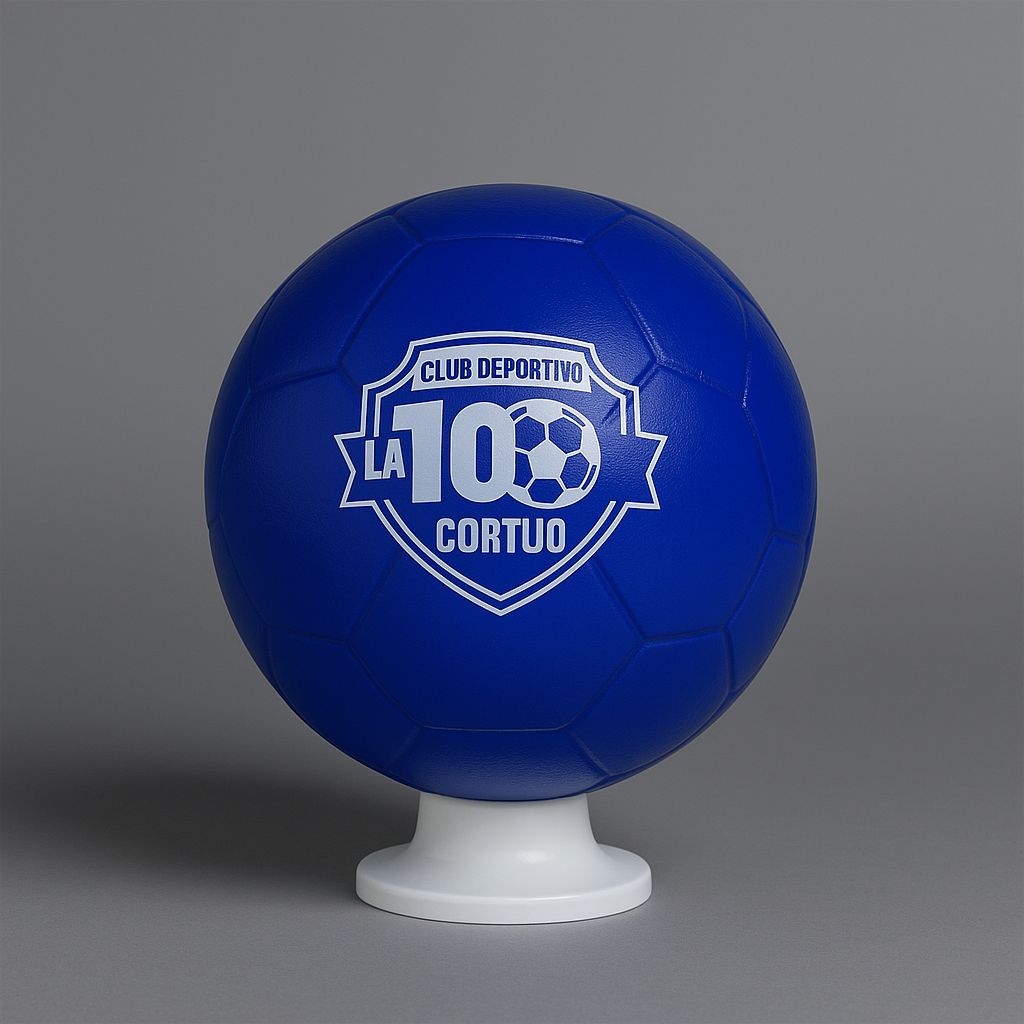 Balón personalizado rojo
